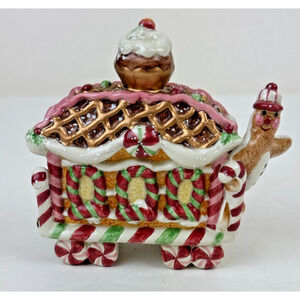 Fitz and Floyd Candy Cane Lane Express Train Caboose only